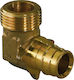 Uponor Pipe Elbow Fitting Brass