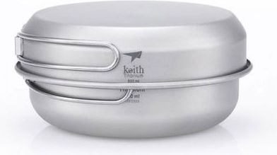 Keith Titanium Κατσαρόλα για Camping 500ml