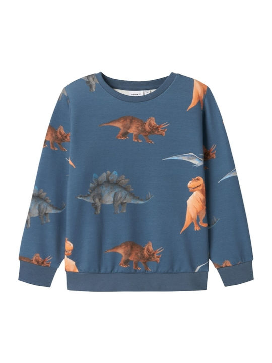 Fleece Παιδικό Φούτερ Navy Μπλε