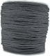 Synthetic Crochet Gray Laces 1mm 50m 13-23