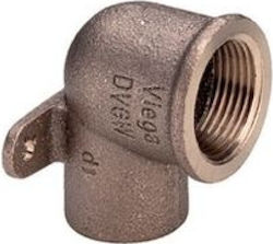 Viega Γωνία Σωλήνα Χαλκού 1/2" 18mm 102210