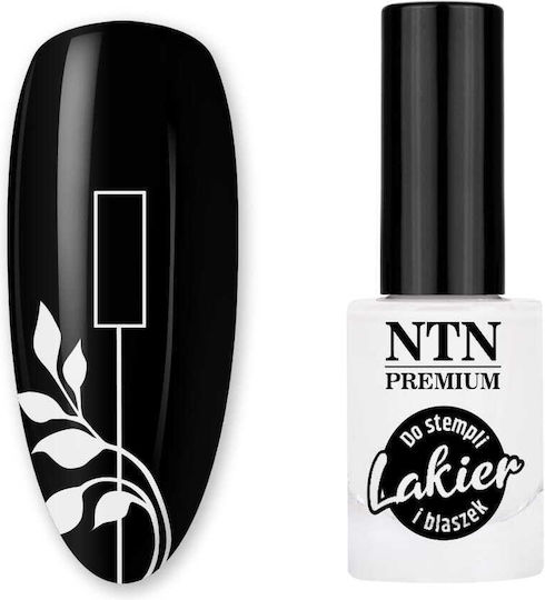 Ntn Premium White Stamp Plate Varnish 7 Ml No 58