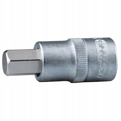 Cheie Tubulară cu Bit Hexagonal Scurtă 1/2" 14mm Ks Tools Cheie Tubulară cu Bit Hexagonal Scurtă 1/2" 14mm Ks Tools