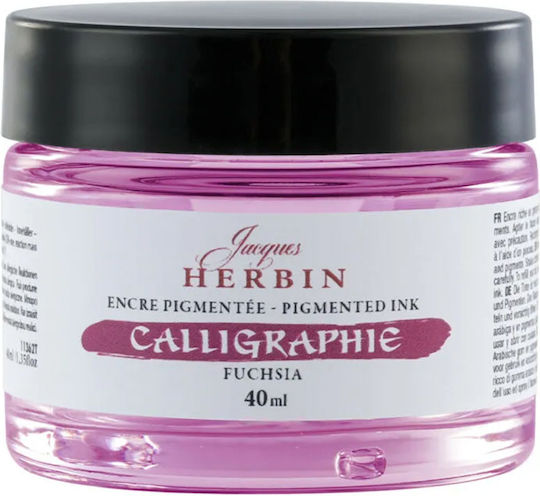 Jacques Herbin Ανταλλακτικό Μελάνι για Πένα Fuchsia 40ml
