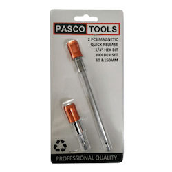 Pasco 001097 Adaptoare Pentru Prize și Biți Set 2 Bucăți