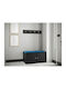 Hartford 384 Eingangsmöbel mit Spiegel & Garderobe Μπλε, Μαύρο 84x44x42cm