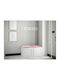 Hartford 376 Eingangsmöbel mit Spiegel & Garderobe Rose, White 84x44x42cm