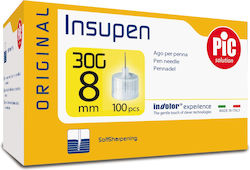 PiC Solution Insupen Βελόνες Ινσουλίνης 30G 100τμχ