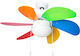 Wellio Ventilator De Tavan 76cm Cu Lentile De Mărire Multicolor / Alb