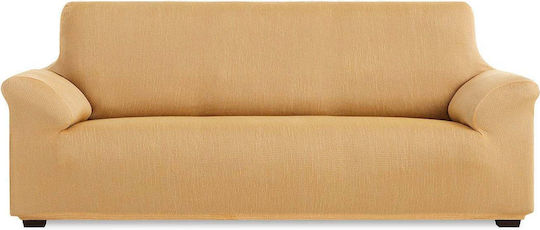 Sofazip Elastische Abdeckung für Dreisitziges Sofa Beige 220εκ. 1Stück SZMONDO3MUSTAR