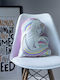 Pernă Decorativă În Formă De Unicorn Jucărie Originală Din Plus