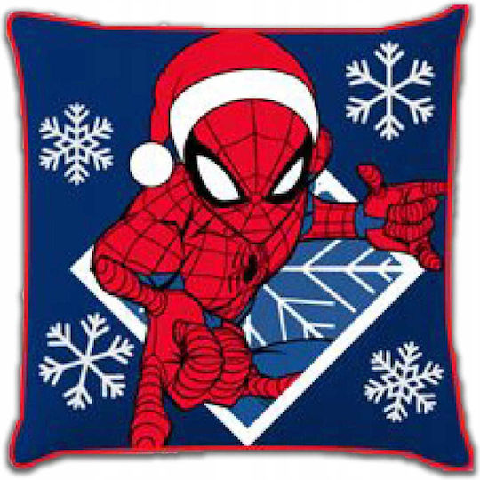 Youth Double Sided Pillow 40x40 Spiderman Christmas Velvet