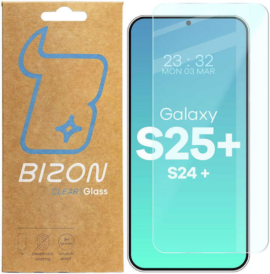 Bizon Glass Clear 2 Tempered Glass Galaxy S25 Plus S24 Plus