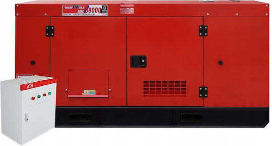 Kraftwele Трофазен Тиха Генератор Дизел с Миза и Максимална Мощност 38kVA