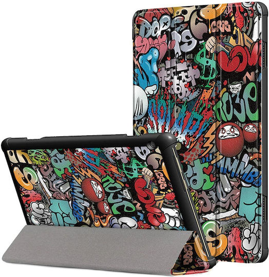 Smart Graphic Case Lenovo Tab M10 Fhd Tb-x606x Graffiti