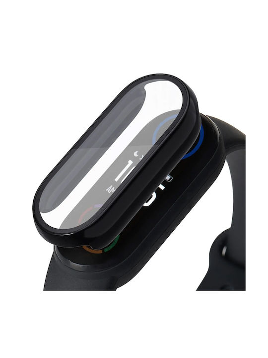 Θήκη + Τζάμι 2-σε-1 Xiaomi Mi Band 8 Μαύρο