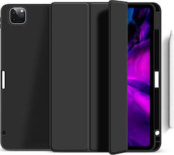 eSTUFF Flip Cover Δερμάτινη (iPad Pro 11 2024) Μαύρη