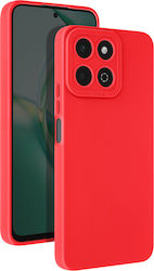Husă Avizar Honor 200 Smart Silicon Mat Protecție Cameră Roșie