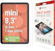 Displex 0.3mm Tempered Glass (iPad Mini) Μαύρο