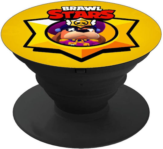 Brawl Stars Ruffs Phone Holders Stand Μαύρο Βάση Στήριξης Κινητού Στο Χέρι