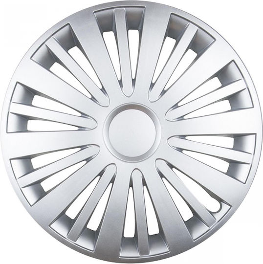 Leoplast Car Hubcap Set 14" 1pc Silver