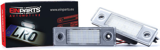 LED Kennzeichenbeleuchtungen 6000k Kaltweiß 12v Canbus Chevrolet Cruze 2009-2013