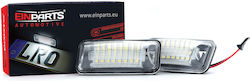 Led License Plate Lights 6000k Cool White 12v Canbus Toyota Gt86 Subaru Impreza Legacy Wrx