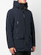 Winter Jacket Softshell Waterproof and Windproof Blue