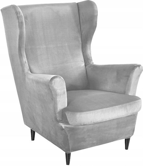 Ubieramy Meble Husă Elastică Fotoliu Light Grey [22e5] 1buc