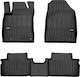 Car Mats Rubber Floor Mat Kia ProCeed 3 From 2018 3D Raised Sides Set