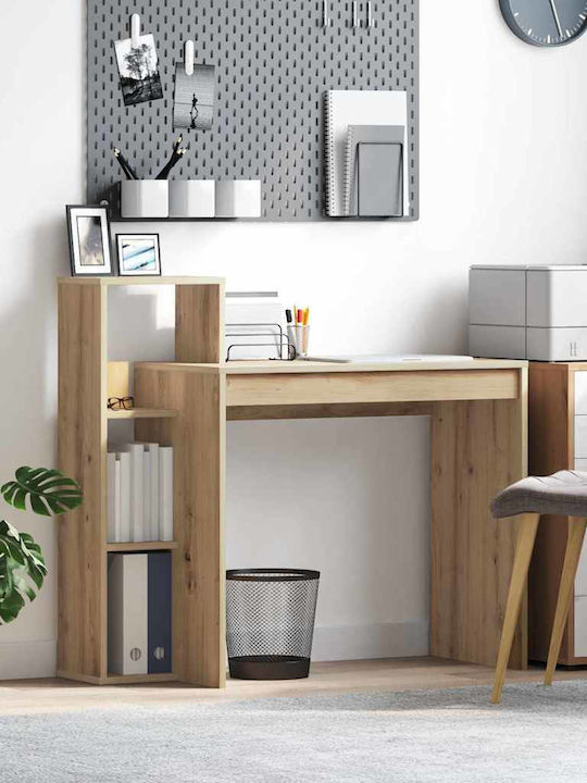 Computer Office Wooden Brown 100x40x90cm