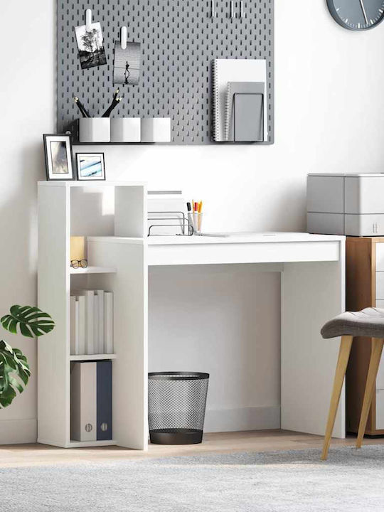 Computer Büro Holz White 100x40x90cm