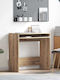 Computer Büro Holz Weathered Oak 77.5x43x79cm