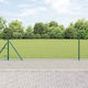 vidaXL Plasă de sârmă Galvanizat Verde 0.6x50m