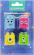 Radiergummis 3D Puzzle 4 Stück Block