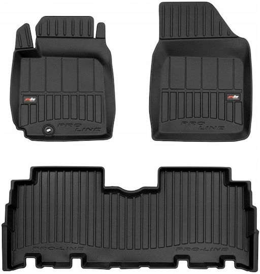 Toyota Yaris Verso 1999-05 Gummi Fußmatten Satz