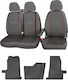 Set Carpet Covers Ford Transit Mk6 2000-06
