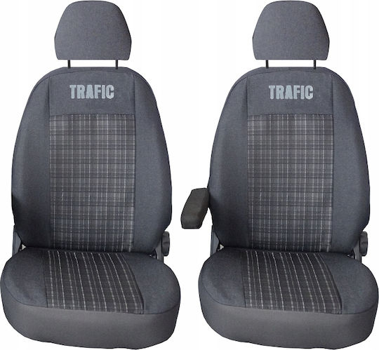 Renault Trafic 2 2001-2014 Front Covers Front 1+1 Premium Strong