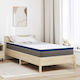 vidaXL Ανώστρωμα Μονό Memory Foam 90x190x6εκ.