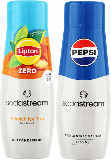 Sodastream Pepsi Леден чай Праскова с Газировка, Без Захар в Кутия 2x440мл