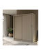 Ușă dublă Dulap de Haine Glisare Reflex Cashmere 180x60x215cm