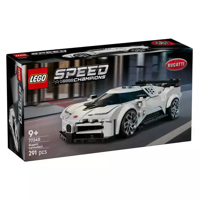 LEGO Speed Champions Bugatti Centodieci Hyper για 9+ Ετών 291τμχ (77240)