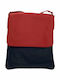 Leather Women's Bag Backpack Black / Red