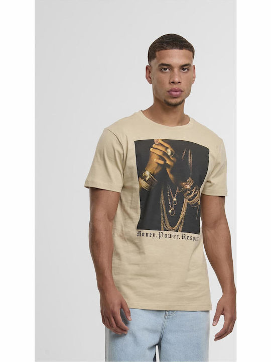 Money Power T-Shirt Beige