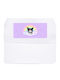 Kids' Hat Jockey Fabric White