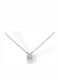 Mentzos Necklace Solitaire with Diamond