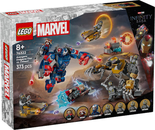 LEGO Super Heroes Avengers Endgame Thor gegen Chitauri für 8+ Jahre 373 Stück