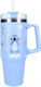 Paladone Handled Tumbler Θερμός Ανοξείδωτο 900ml Μπλε με Καλαμάκι και Λαβή