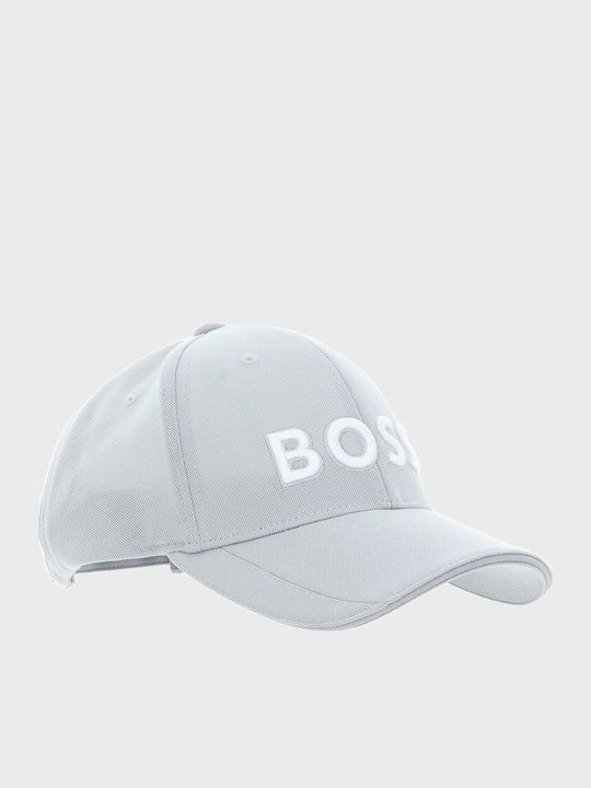 Boss Logo Print Cap Cap-us-1 Light Grey Καπέλα Male Light Grey 50519247-055
