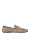 Leder Herren Mokassins in Beige Farbe